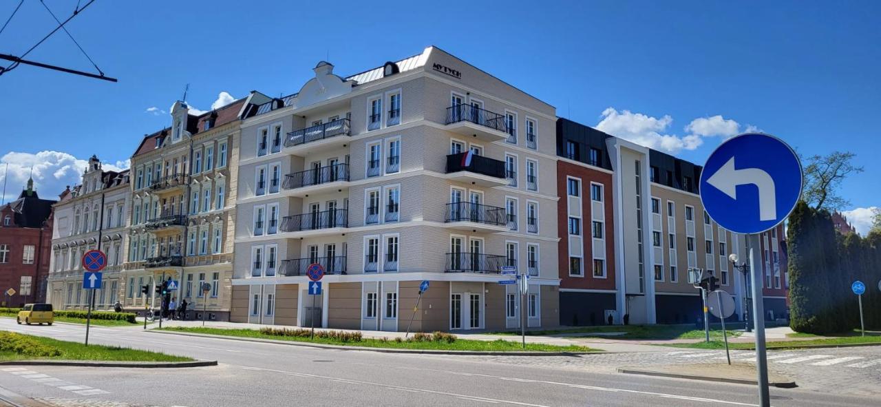 Apartment Komfortowy Przy Bramie Targowej Z Tarasem- Old Town Elblag